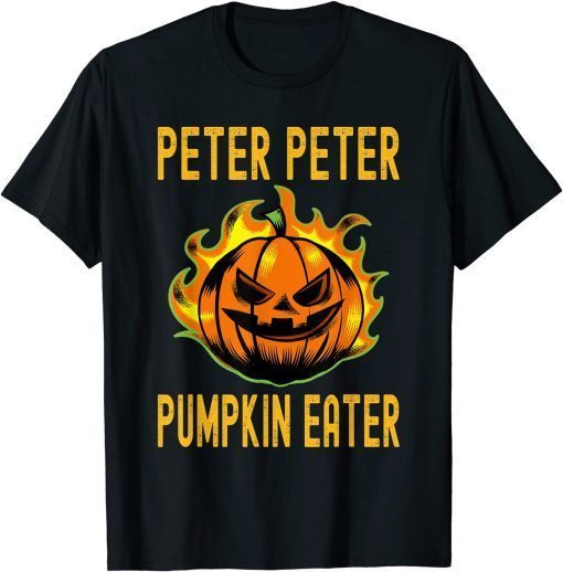 Halloween Matching Costume Peter Pumpkin Eater Tee Shirt