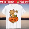 Halloween Pumpkin Dabbing Noodles T-Shirt