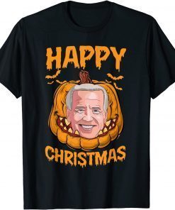 Happy Biden Pumpkin Christmas Halloween Costume Classic Shirt