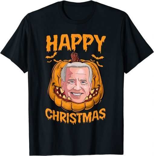 Happy Biden Pumpkin Christmas Halloween Costume Classic Shirt