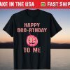 Happy Boo-rthday To Me Pumpkin Trick Or Treat Halloween T-Shirt