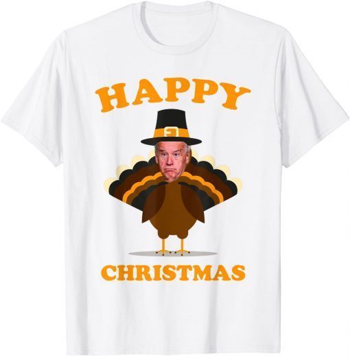 Happy Christmas anti-Biden Funny Thanksgiving 2021 Turkey Classic T-Shirt