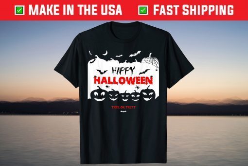 Happy Halloween Costumes Pumpkins House T-Shirt