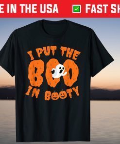 Happy Halloween Party Boo In Booty T-Shirt