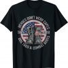 Heroes Don't Wear Capes, They Wear Dog Tags & combat boots Unisex Shirt