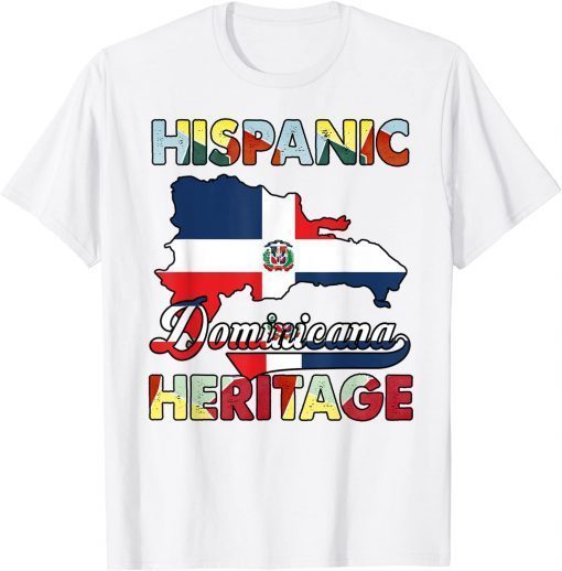 Hispanic Dominican Heritage Tee Shirt