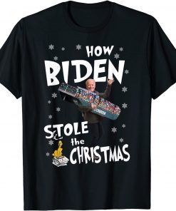 How Biden Stole The Christmas Biden Club Unisex Shirt