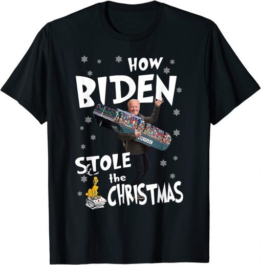 How Biden Stole The Christmas Biden Club Unisex Shirt