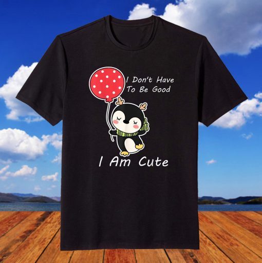 I Don't Need To Be Nice, I Am Sweet Christmas Penguin T-Shirt