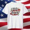 I Run On Coffee And Christmas Cheer Merry Xmas Tee Shirt