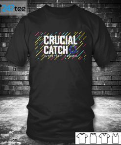 Indianapolis Colts 2021 Crucial Catch Intercept Cancer Gift Shirt