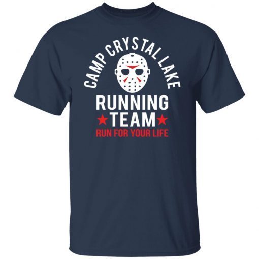 Jason Voorhees Camp Crystal Lake Running Team Run For Your Life Gift T-shirt