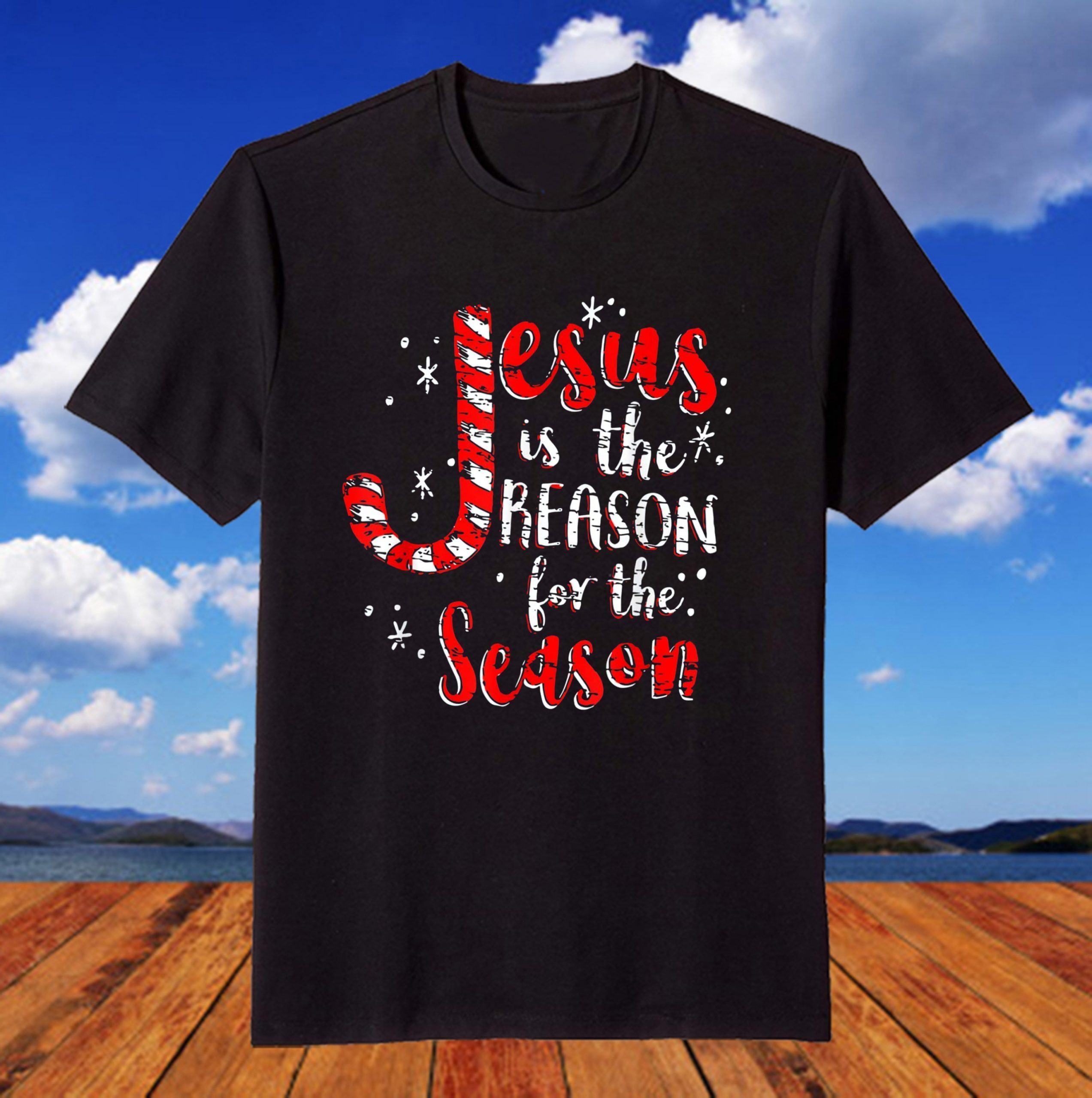 Jesus is the Reason for the Season Christmas Christian Xmas T-Shirt Jesus is the Reason for the Season Christmas Christian Xmas T-ShirtJesus is the Reason for the Season Christmas Christian Xmas T-Shirt