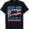 Joe Biden Won Go Brandon Retro Distressed T-Shirt