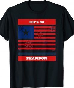 LET'S GO BRANDON With US Flag 2021 T-Shirt