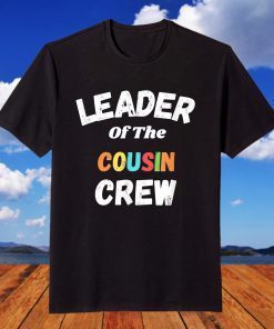Leader Of The Cousin Crew Christmas Family T-Shirt