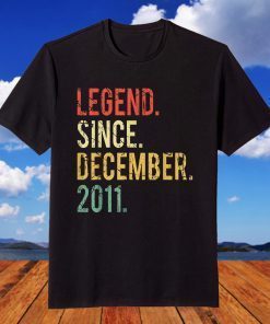 Legend Since December 2011 10 Years Old T-Shirt