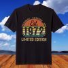 Legendary Awesome Epic Since 1972 Retro 49th Birthday T-Shirt