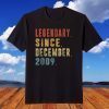 Legendary Since December 2009 12th Birthday 12 Year Old T-Shirt