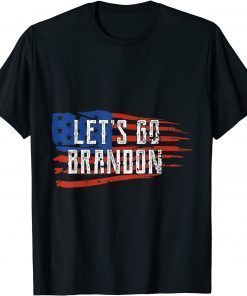 Let' Go Brandon American Flag Gift Shirt