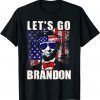 Let's Go Brandon - Abraham Lincoln American Flag 2021 Shirt