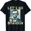Let's Go Brandon Abraham Lincoln Us Flag Unisex Shirt