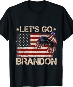 Let's Go Brandon American Eagle Gift T-Shirt