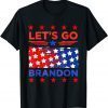 Lets Go Brandon American Flag Biden Chant Gift Shirt