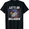 Let's Go Brandon American Flag Eagle Sunglasses US 2021 Shirt