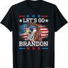Let's Go Brandon American Flag Eagle 2021 Shirt