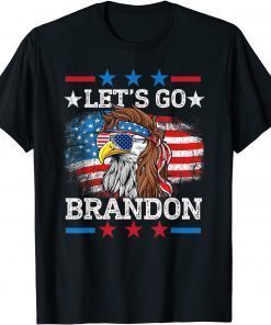 Let's Go Brandon American Flag Eagle 2021 Shirt