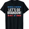 Let's Go Brandon American Flag Impeach Biden FJB T-Shirt