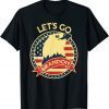Let's Go Brandon American Flag Impeach Biden Meme Limited Shirt