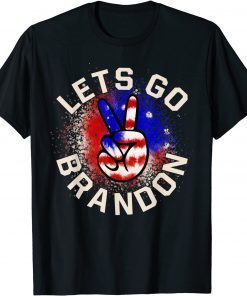 Let's Go Brandon American Flag Impeach Biden Gift Shirt