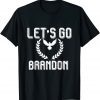Let's Go Brandon American Flag Impeach Biden T-Shirt