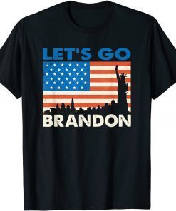 Let's Go Brandon American Flag Impeach Joe Biden Limited Shirt