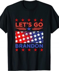 Let's Go Brandon American Flag Joe Biden Chant Unisex Shirt