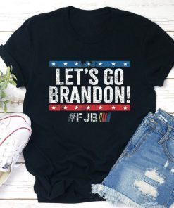 Let's Go Brandon American Flag Joe Biden T-Shirt