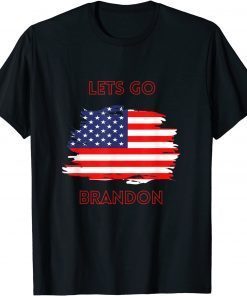 Let's Go Brandon American Flag Unisex Shirt