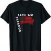 Let's Go Brandon American USA Flag FGB Impeach Biden Chant Classic Shirt