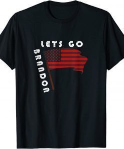 Let's Go Brandon American USA Flag FGB Impeach Biden Chant Classic Shirt
