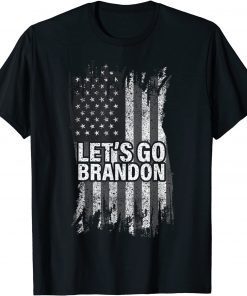 Let's Go Brandon Anti Biden American Flag Gift Shirt