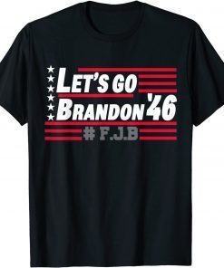 Let's Go Brandon Anti Biden FJB American Flag Unisex Shirt
