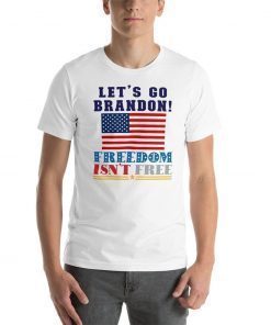 Let's Go Brandon Anti Biden FJB Us Flag Gift Shirt