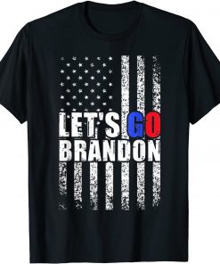 Let's Go Brandon Anti Biden USA Flag FJB Chant Classic Shirt
