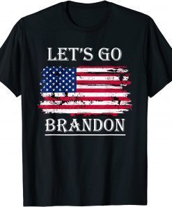 Let's Go Brandon Anti Biden USA Flag JB Chant US 2021 Shirt