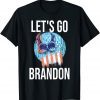 Let's Go Brandon Anti Biden Usa Flag 2021 T-Shirt