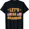 Let's Go Brandon Anti Bien Flag Sunglasses club Unisex T-Shirt