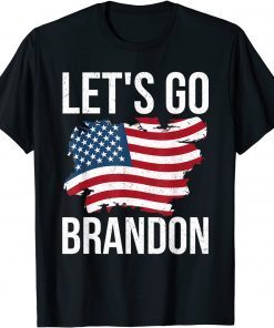 Let's Go Brandon Anti Joe Bien American Flag 2021 Shirt