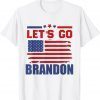 Let's Go Brandon Anti Liberal US Flag Impeach Biden Us 2021 Shirt